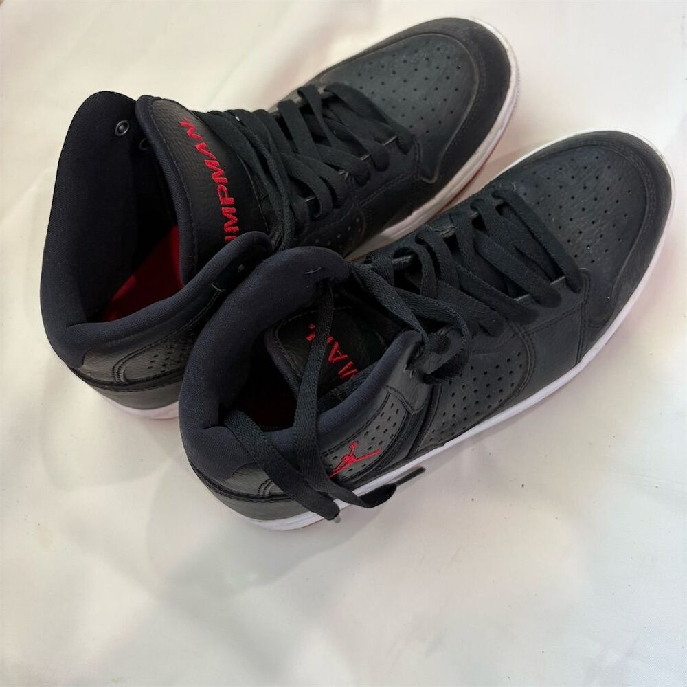 Nike Air Jordan Access Men's Black High Top Basketball Shoes Size 8